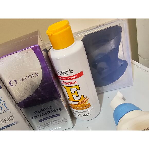 Large Beauty & Skincare Bundle Cetaphil Purple Toothpaste Brow Gel Brushes - Picture 7 of 8